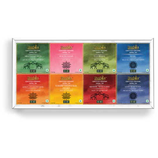 Assorted Pack Of Eight -96 Tea Bags